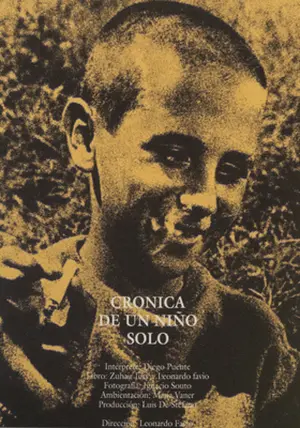 Cr&oacute;nica de un ni&ntilde;o solo - Argentinian Movie Poster (thumbnail)