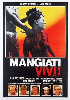 Mangiati vivi! - Italian Movie Poster (thumbnail)