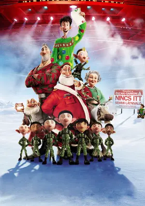 Arthur Christmas - Hungarian Key art (thumbnail)