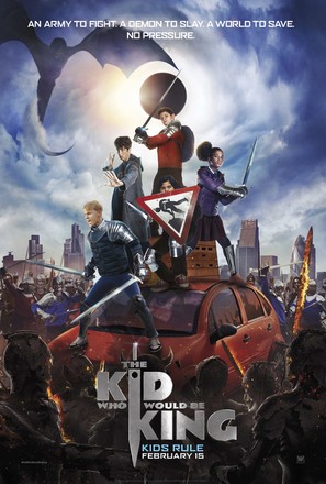 The Kid Who Would Be King - British Movie Poster (thumbnail)