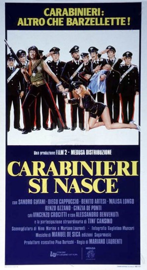 Carabinieri si nasce - Italian Movie Poster (thumbnail)