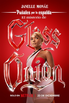 Glass Onion: A Knives Out Mystery - Spanish Movie Poster (thumbnail)