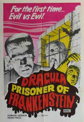 Dr&aacute;cula contra Frankenstein - Australian Movie Poster (thumbnail)