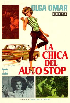 La chica del autostop - Spanish Movie Poster (thumbnail)
