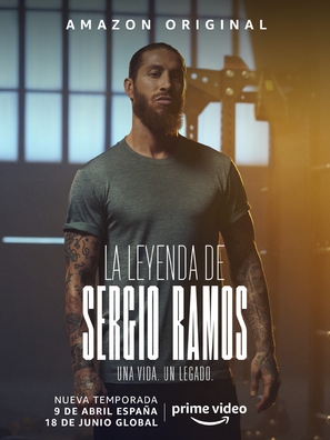 &quot;La Leyenda de Sergio Ramos&quot; - Spanish Movie Poster (thumbnail)