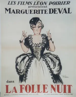 La folle nuit Poster
