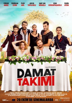 Damat Takimi - Turkish Movie Poster (thumbnail)
