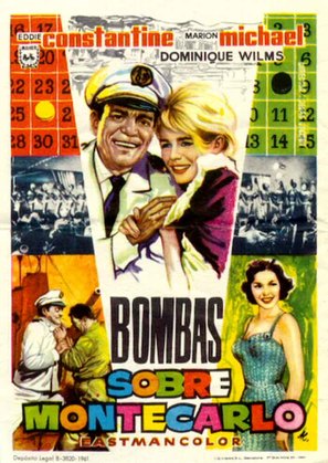 Bomben auf Monte Carlo - Spanish Movie Poster (thumbnail)