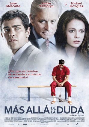 Beyond a Reasonable Doubt - Spanish Movie Poster (thumbnail)