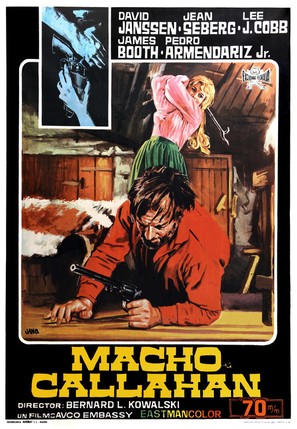Macho Callahan - Spanish Movie Poster (thumbnail)