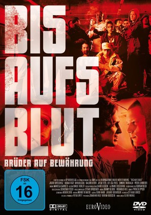 Bis aufs Blut - Br&uuml;der auf Bew&auml;hrung - German Movie Cover (thumbnail)