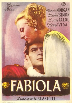 Fabiola - Spanish Movie Poster (thumbnail)