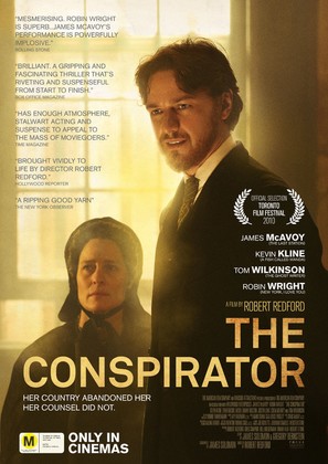 The Conspirator - New Zealand Movie Poster (thumbnail)