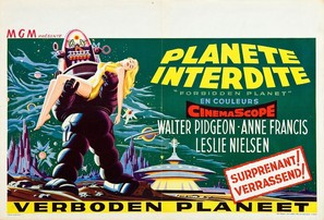 Forbidden Planet - Belgian Movie Poster (thumbnail)
