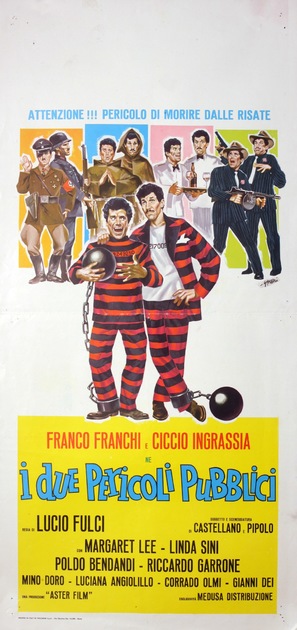 I due pericoli pubblici - Italian Movie Poster (thumbnail)