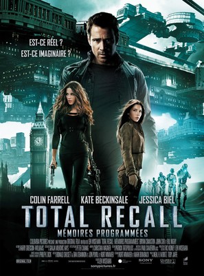Total Recall - French Movie Poster (thumbnail)