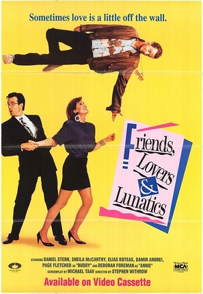 Friends, Lovers, &amp; Lunatics - Canadian Video release movie poster (thumbnail)