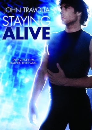 Staying Alive - German DVD movie cover (thumbnail)