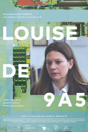 Louise de 9 &agrave; 5 - French Movie Poster (thumbnail)