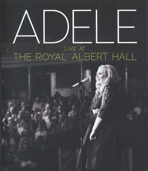 Adele Live at the Royal Albert Hall - Blu-Ray movie cover (thumbnail)