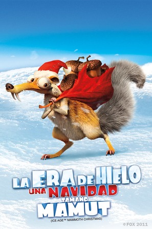 Ice Age: A Mammoth Christmas - Mexican Movie Poster (thumbnail)