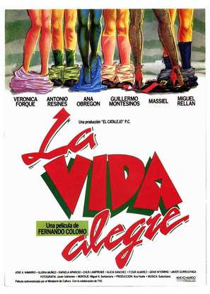 La vida alegre - Spanish Movie Poster (thumbnail)