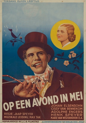 Op een avond in mei - Dutch Movie Poster (thumbnail)