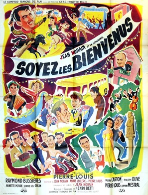Soyez les bienvenus - French Movie Poster (thumbnail)