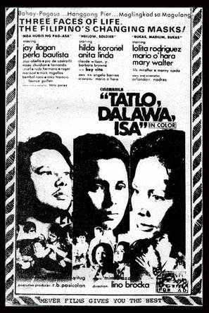 Tatlo, dalawa, isa - Philippine Movie Poster (thumbnail)
