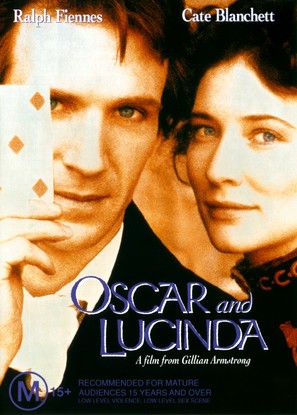 Oscar and Lucinda - Australian DVD movie cover (thumbnail)