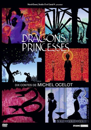 &quot;Dragons et princesses&quot; - French DVD movie cover (thumbnail)