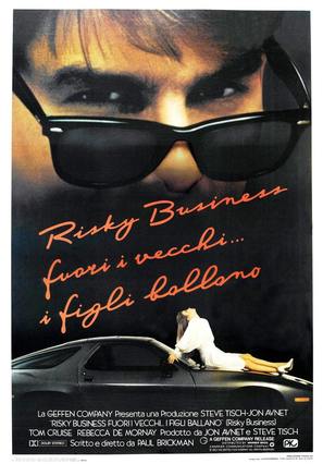 Risky Business - Italian Movie Poster (thumbnail)