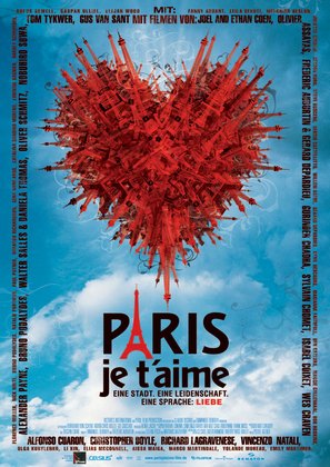 Paris, je t&#039;aime - German Movie Poster (thumbnail)
