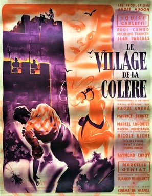 Le village de la col&egrave;re - French Movie Poster (thumbnail)
