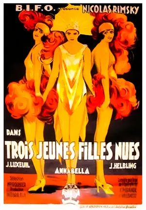 Trois jeunes filles nues Poster