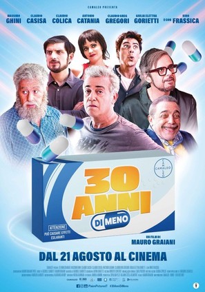 30 anni di meno - Italian Movie Poster (thumbnail)