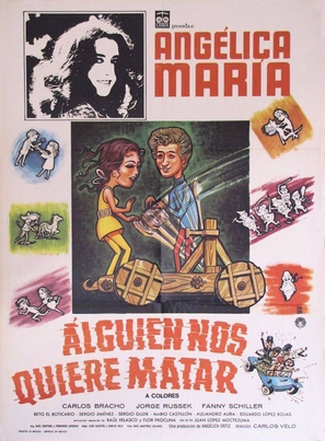 Alguien nos quiere matar - Mexican Movie Poster (thumbnail)