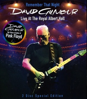 David Gilmour Remember That Night - Blu-Ray movie cover (thumbnail)