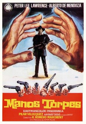 Manos torpes - Spanish Movie Poster (thumbnail)