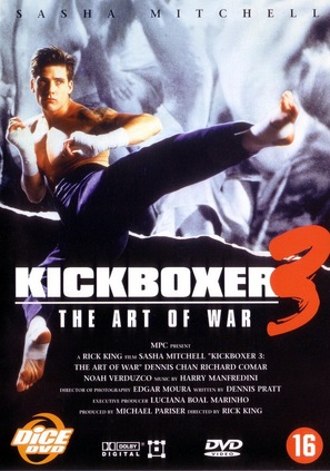 Kickboxer 3: The Art of War - Dutch DVD movie cover (thumbnail)