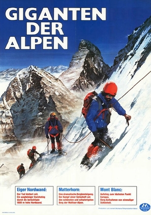 Giganten der Alpen - German Movie Poster (thumbnail)