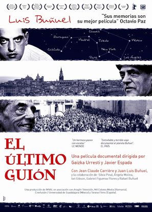 El &uacute;ltimo gui&oacute;n. Bu&ntilde;uel en la memoria - Spanish Movie Poster (thumbnail)