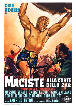 Maciste alla corte dello zar - Italian Movie Poster (thumbnail)
