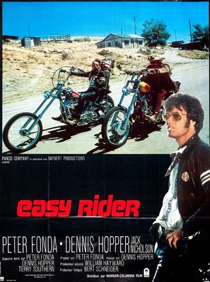 Easy Rider - French Movie Poster (thumbnail)