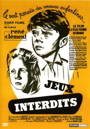 Jeux interdits - French DVD movie cover (thumbnail)