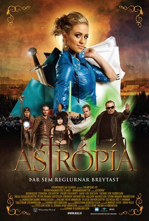 Astr&oacute;p&iacute;a - Icelandic Movie Poster (thumbnail)