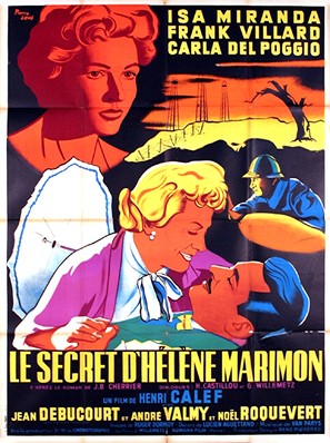 Secret d&#039;H&eacute;l&egrave;ne Marimon, Le - French Movie Poster (thumbnail)