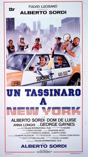 Un tassinaro a New York - French Movie Poster (thumbnail)
