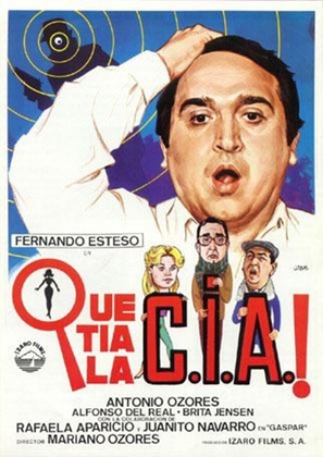 &iexcl;Qu&eacute; t&iacute;a la C.I.A.! - Spanish Movie Poster (thumbnail)