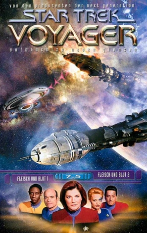 &quot;Star Trek: Voyager&quot; - German VHS movie cover (thumbnail)